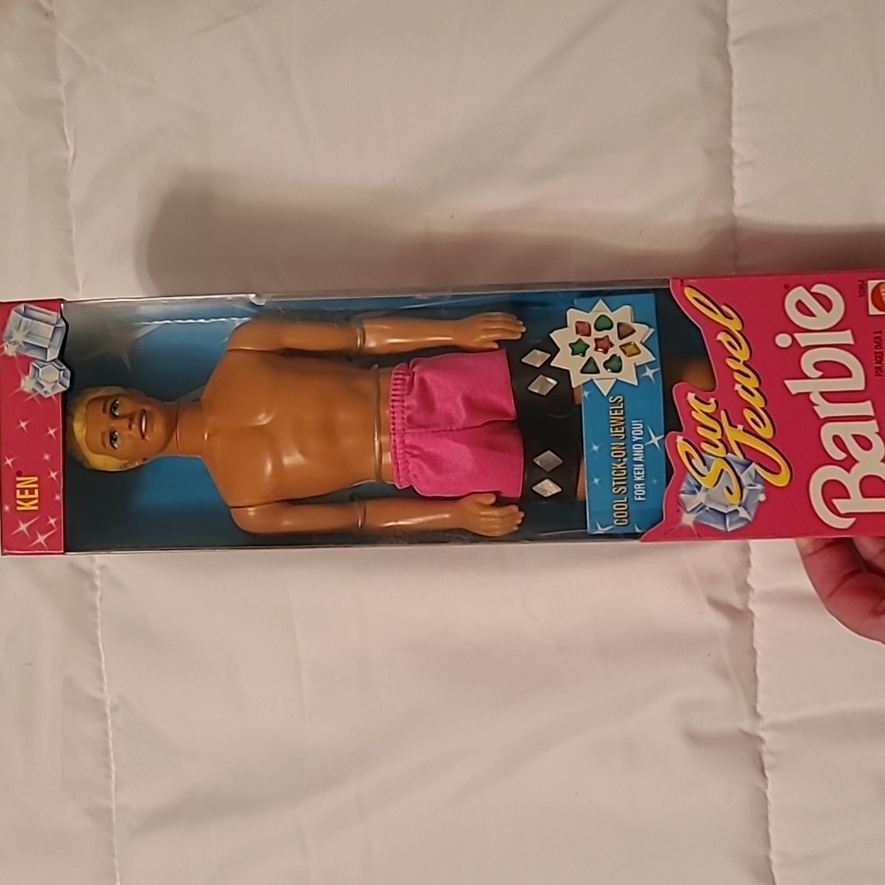 1993 Sun Jewel Ken Barbie, NIB, Vintage